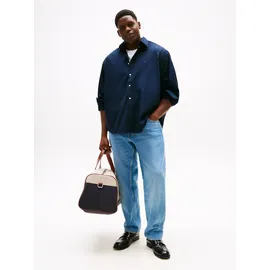 Tommy Hilfiger Big & Tall Langarmhemd Blau 4XL