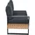 Siena Garden Bari Loungeset grau