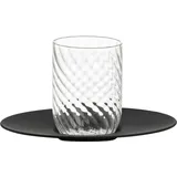 Eisch Espressoglas mit Untertasse 100 ml schwarz in Gr.: Twist 78913302 | Schwarz