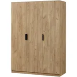 [en.casa] Kleiderschrank Eiselfing 176x120x52 cm