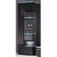 Höltkemeyer Vitrine »Happy«, Höhe 148 cm schwarz