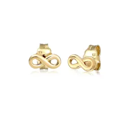 Paar Ohrstecker »Ohrstecker Infinity 585 Gelbgold«, 54698768-0 Gold ohne Stein