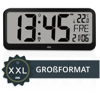 ADE CK2302 Wecker Digitaler Wecker schwarz