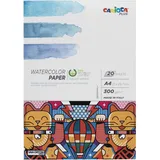 Carioca Aquarellblock 20 St. 300 g Weiß