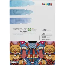 Carioca Aquarellblock 20 St. 300 g Weiß
