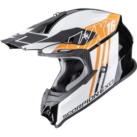 Skorpion VX-16 Evo Air Lignes Schwarz/Orange S