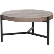 Beliani Couchtisch Bonita Braun Eiche 70 x 42 cm
