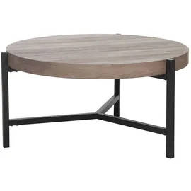 Beliani Couchtisch Bonita Braun Eiche 70 x 42 cm