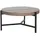 Beliani Couchtisch Bonita Braun Eiche 70 x 42 cm