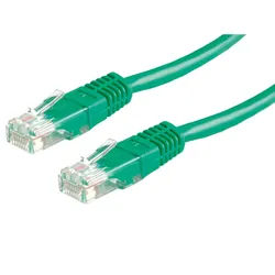 VALUE Patchkabel Kat.6 (Class E) UTP, grün, 5 m