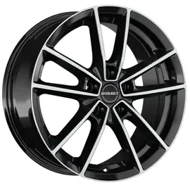 Borbet W 8,0 x 20 5 x 114,3 ET36 Schwarz Poliert