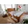 MASSIVMOEBEL24.DE Bett Akazie 200x200x114 honig lackiert Oxford 0311