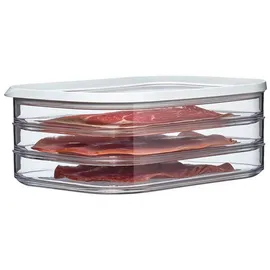 Mepal Modula Küchendose rechteckig transparent 1,65 l 5-teiliges Set