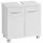 WELLTIME Waschbeckenunterschrank Portofino 60 x 59 cm Weiß