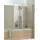 Kermi Vario 2000 Faltwand 2-flügelig V2TS1075142AK 101,1-102,7x140cm, weiß, ESG klar