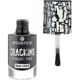 Essence Cracking Magic Nail Top Coat schwarz 8 ml