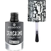 Essence Cracking Magic Nail Top Coat schwarz 8 ml