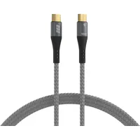 EFB-Elektronik EFB USB-CC-00001 USB Kabel USB 2.0 0,5 m USB C 0,48 Gbit/s 100 W Schwarz, Grau