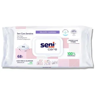 Seni Care Sensitive Feuchttücher - 68 Stück
