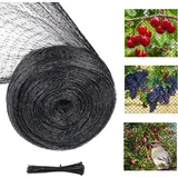 Hochwertiges Vogelschutznetz 4x10m - Effektiver Schutz für Bäume und Beete