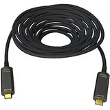 Kindermann 5773 000 515 USB Kabel 15 m USB 3.2 Gen 2 (3.1 Gen 2) USB C Schwarz (15 m, USB 3.2 Gen 2), USB Kabel