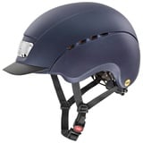 UVEX Reithelm Unisex Elexxion Mips Navy Mat 55-56