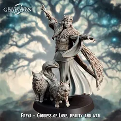 Freya - Goddess of Love, Beauty and War aus Asgard Amusement von The Printing Goes Ever On