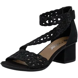 Rieker Sandalette Damen Schwarz 42