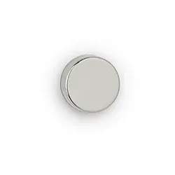 MAUL Neodym Magnete silber, Metall 1,2 x 0,5 cm, 24 St.