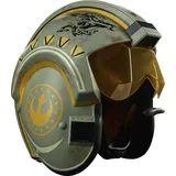 Hasbro Star Wars The Black Series Trapper Wolf Elektronischer Helm zu Star Wars: The Mandalorian für Rollenspiele, Lichter, Sounds