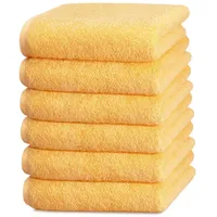 ZOLLNER Handtuchset 6-tlg. gelb