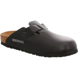 Birkenstock Boston Naturleder schmal schwarz 42