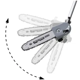 Ikra mogatec IKRA Multitool IBKH 33-1 Benzin 4in1: Freischneider Rasentrimmer Entaster Heckenschere