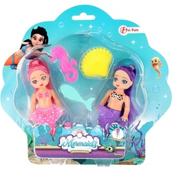 Toi-Toys Meerjungfrauen Meerjungfrauenpuppe mit Zubehör, 12cm