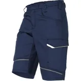KÜBLER ICONIQ Shorts – Arbeitsshorts mit ergonomischer Linienführung, Multifunktionstaschen, Reflex-Elementen