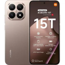 Xiaomi 15T 12 GB RAM 512 GB Rose Gold