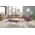 exxpo - sofa fashion Lungo 158 x 84 x 239 cm Veloursstoff langer Schenkel rechts lila