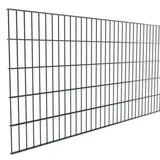 fa-bausysteme Doppelstabmattenzaun 250 cm x 103 cm Anthrazit