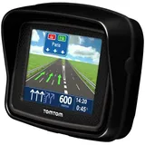 TomTom Urban Rider Europe Motorrad-Navigationssystem (8,9 cm (3,5 Zoll) Display, IQ Routes, Fahrspurassistent) mattschwarz (Gut - leichte Gebrauchsspuren / mindestens 1 JAHR GARANTIE)