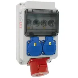 PCE CEE-Steckdosenverteilung LECH H230 B130 T152
