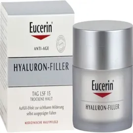 Eucerin Hyaluron-Filler Tagespflege Creme für trockene Haut LSF 15 50 ml