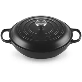 Le Creuset Signature Gourmet-Profitopf 30 cm schwarz