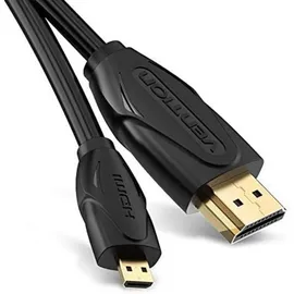 Vention Micro HDMI Kabel 3 Meter schwarz | Gr.: onesize