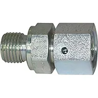 Riegler Einst.-Ger.-Einschraubvers., G1/2a., Rohr-AÃ ̃18mm, Stahl verz.