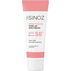 Sinoz Pink Touch Tone Up Sonnencreme LSF 50+
