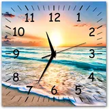 Bilder-Manufaktur BM Funk Quarz Quarzwanduhr Wanduhr Funkwanduhr Funkwanduhren Funkuhr Funkuhren kein Ticken lautlos geräuschlos leise ohne Tickgeräusche groß XXL MF16-9496-quarz