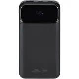 RivaCase® Rivacase VA2211 (10000 mAh, 22.50 W, 37 Wh), Powerbank, Schwarz