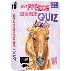 EMF Edition Michael Fischer Das pferdestarke Quiz von Lia und Lea – # ponylife