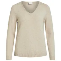 Vila VIRIL V-Neck L/S Knit TOP | NOOS