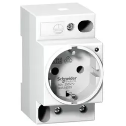 Schneider Electric A9A15035 Steckdose iPC 2P+E 16A 250VAC VDE-0620 deutsche Ausführung mit LED